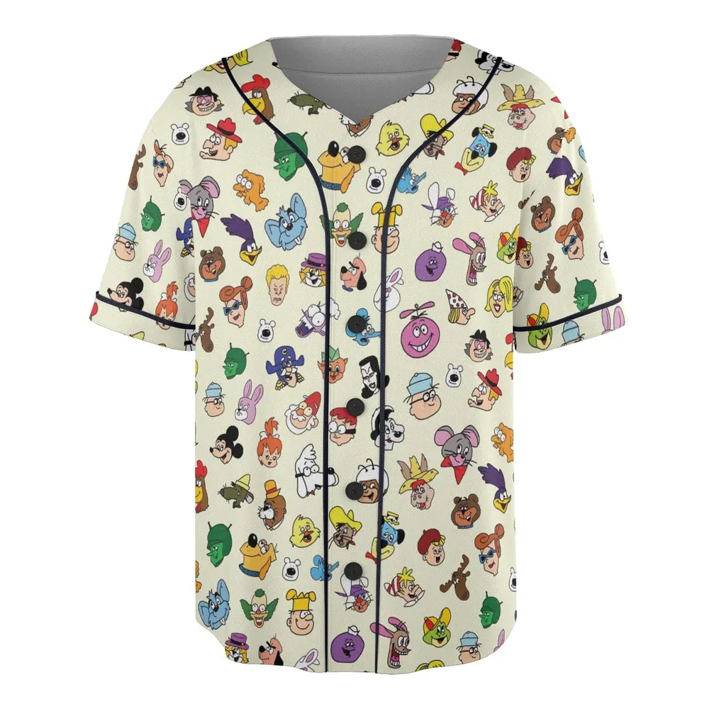 Blast From The Past Unisex Baseball Jersey - 3