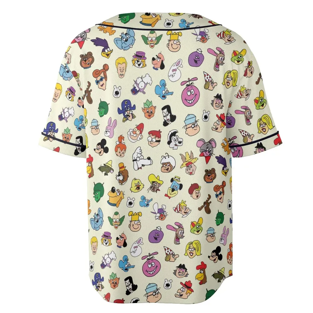 Blast From The Past Unisex Baseball Jersey - 4