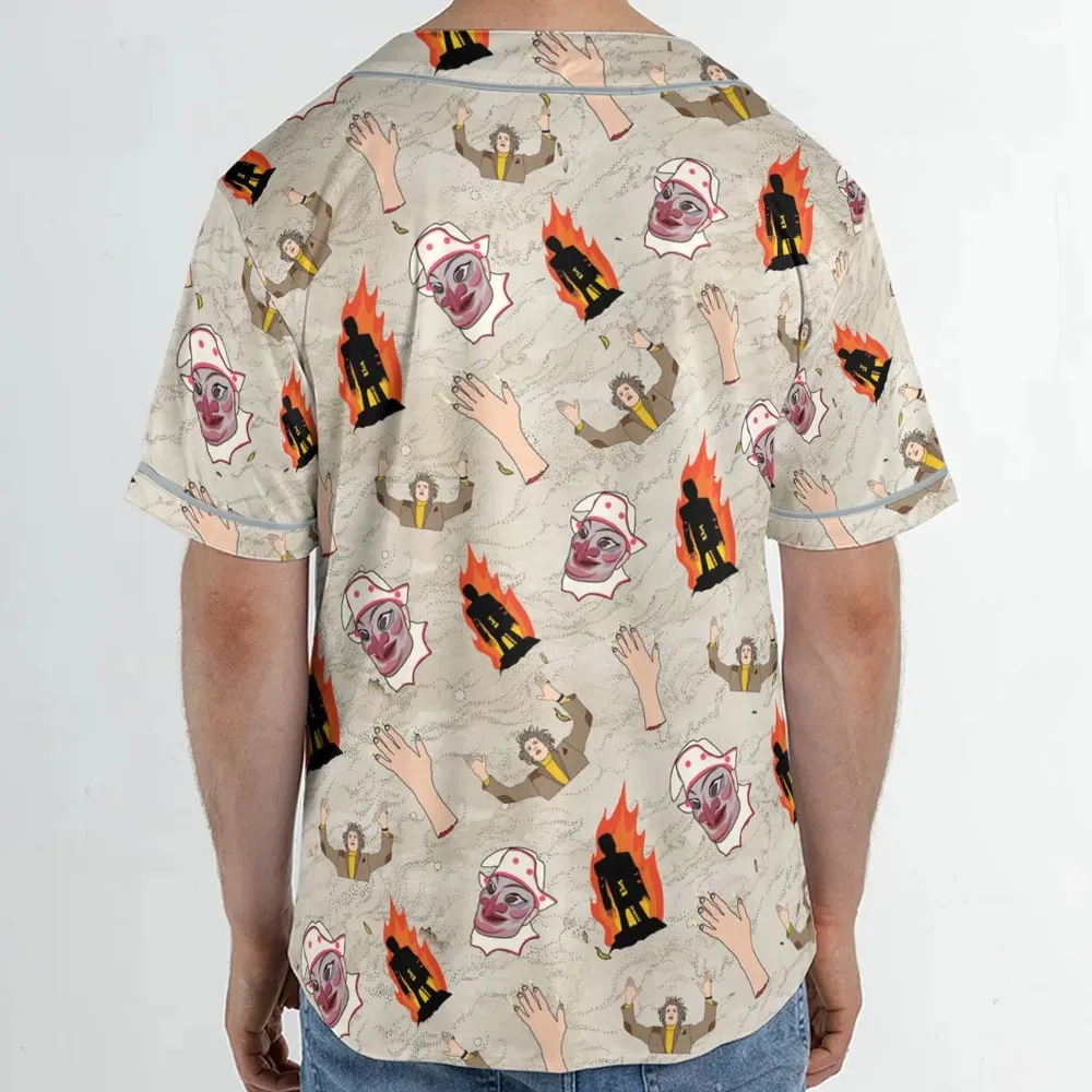 The Wicker Man Pattern Unisex Baseball Jersey - 2