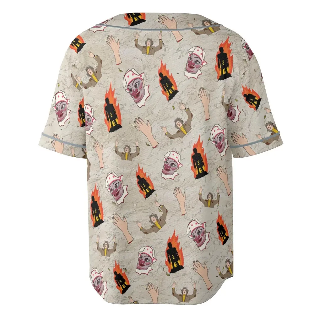 The Wicker Man Pattern Unisex Baseball Jersey - 4