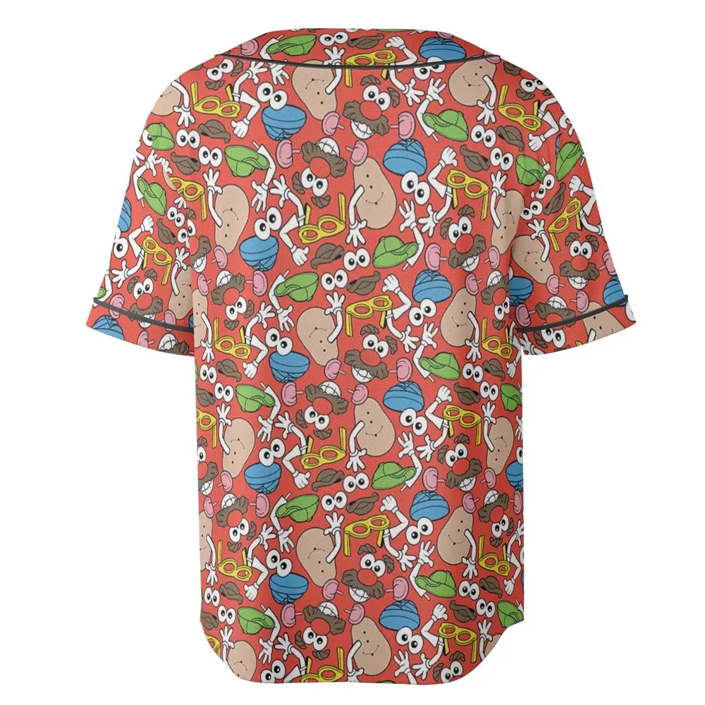 Potato Head Unisex Baseball Jersey - 4