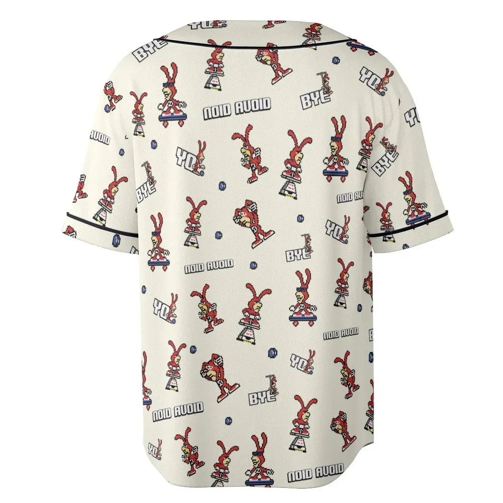 Avoid The Noid Yo Noid Unisex Baseball Jersey - 4