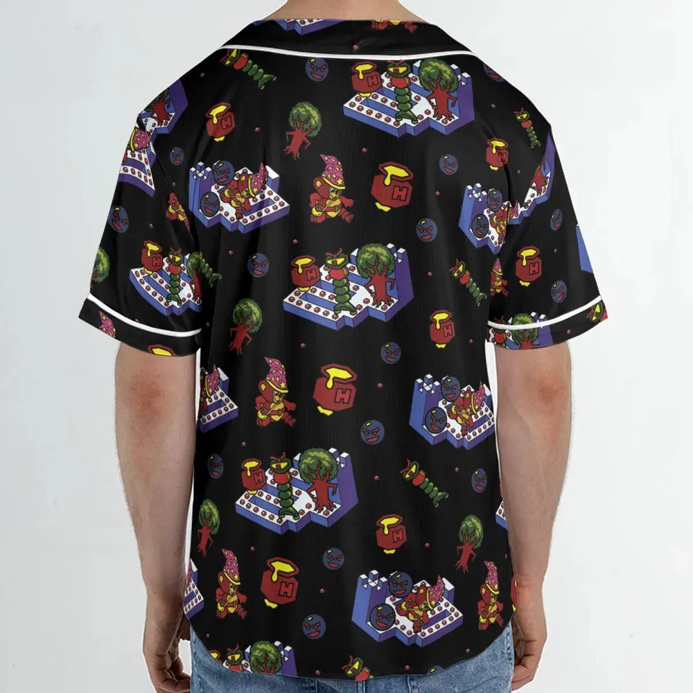 Bentley Bear Crystal Castles Unisex Baseball Jersey - 2