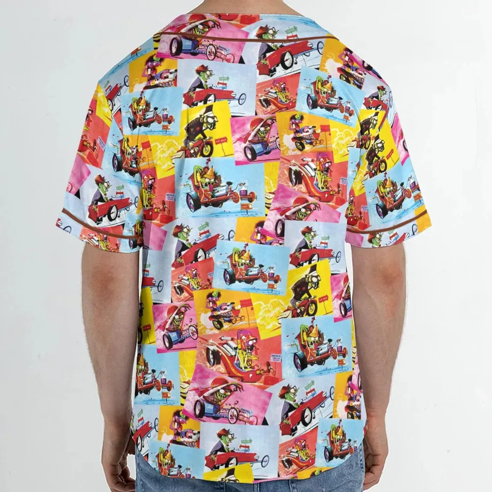 The Sounds Of The Weird-Ohs Unisex Baseball Jersey - 2
