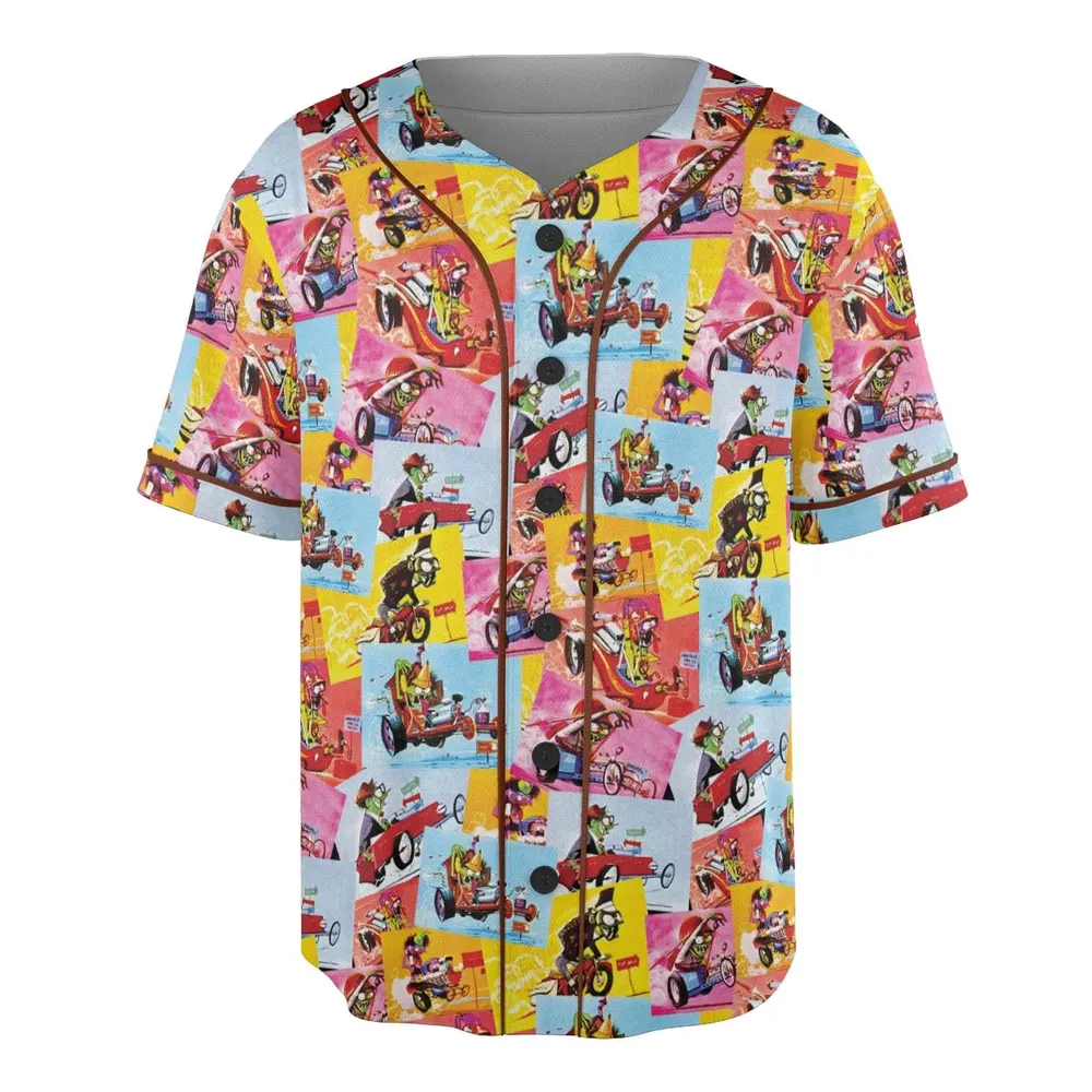 The Sounds Of The Weird-Ohs Unisex Baseball Jersey - 3