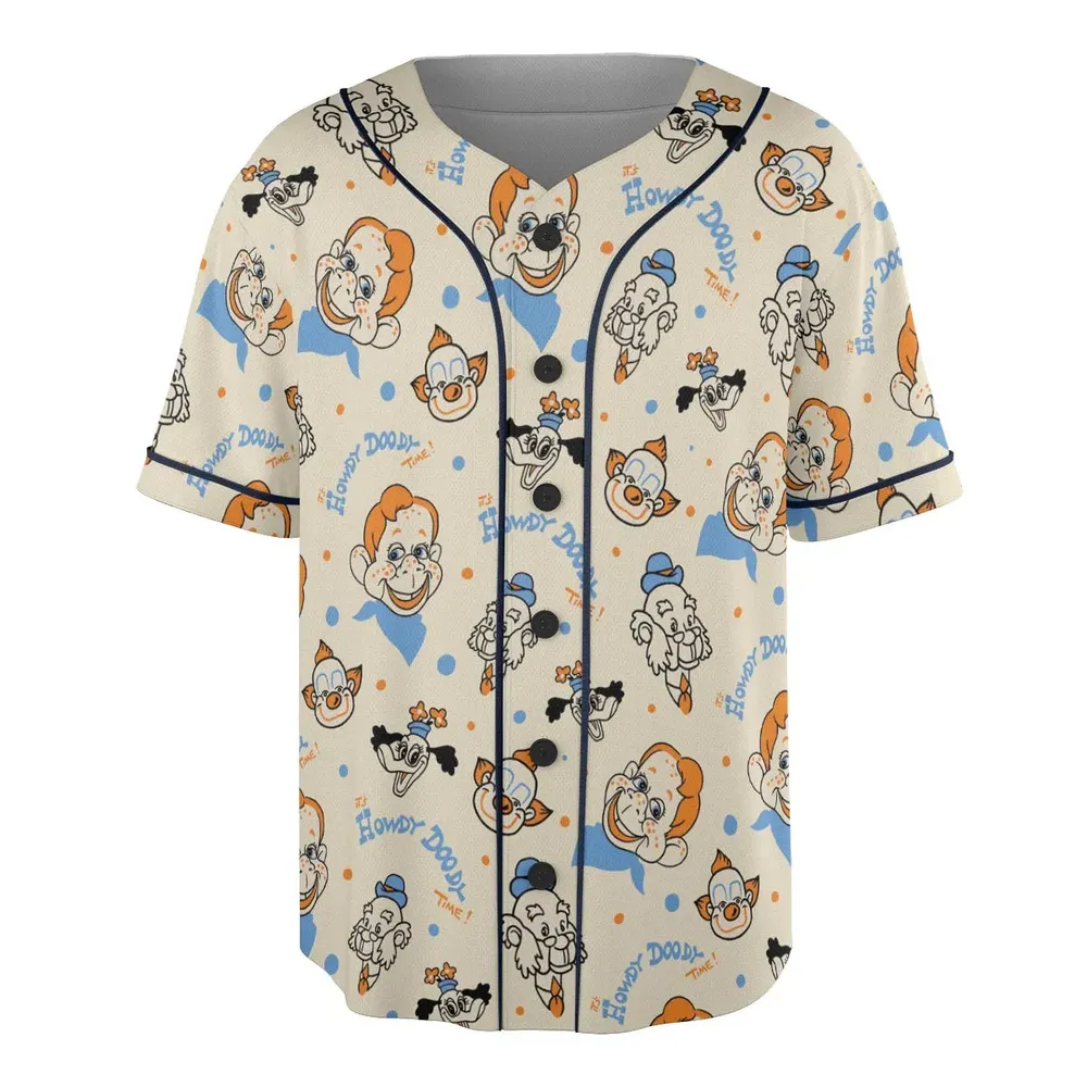 The Howdy Doody TIme Unisex Baseball Jersey - 3