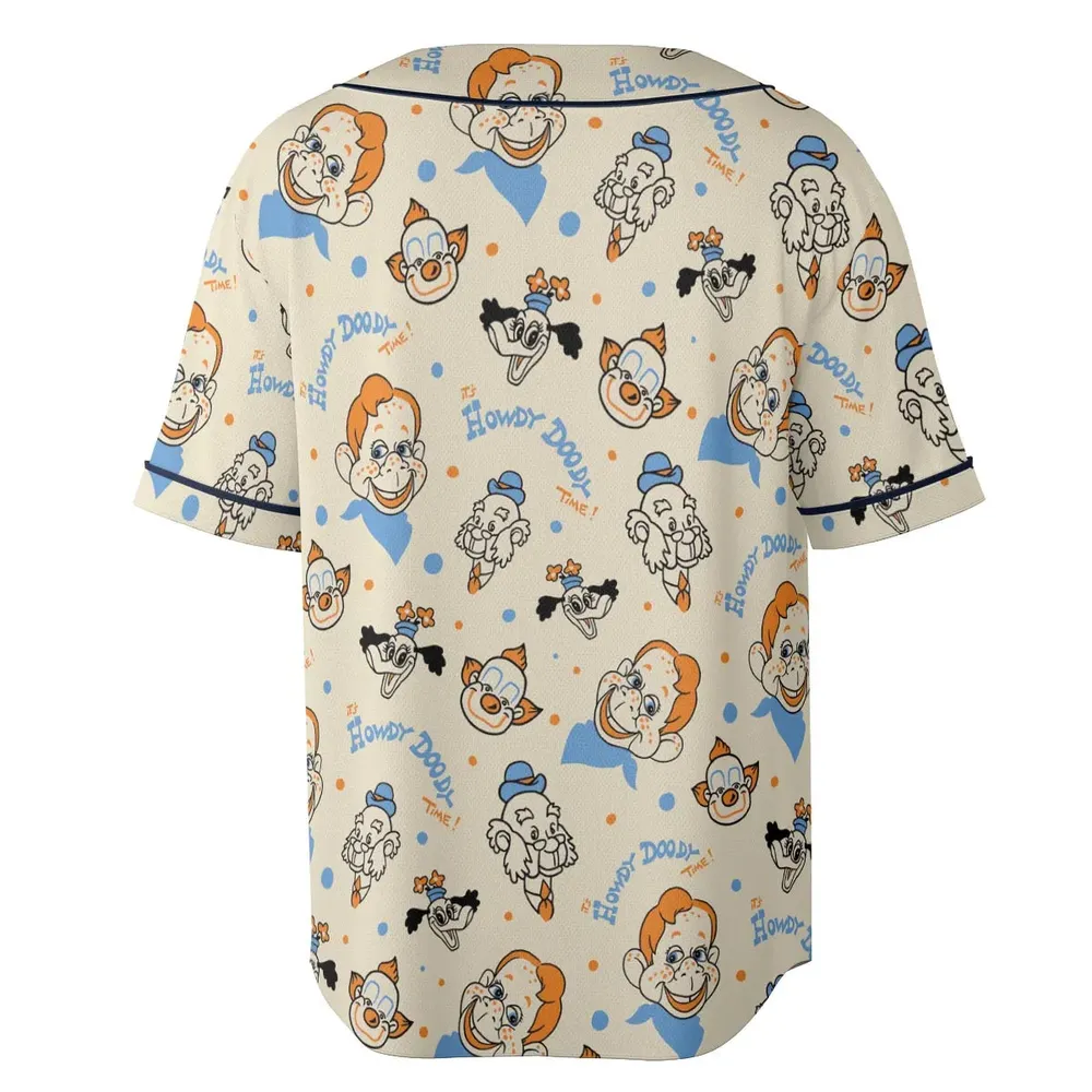 The Howdy Doody TIme Unisex Baseball Jersey - 4