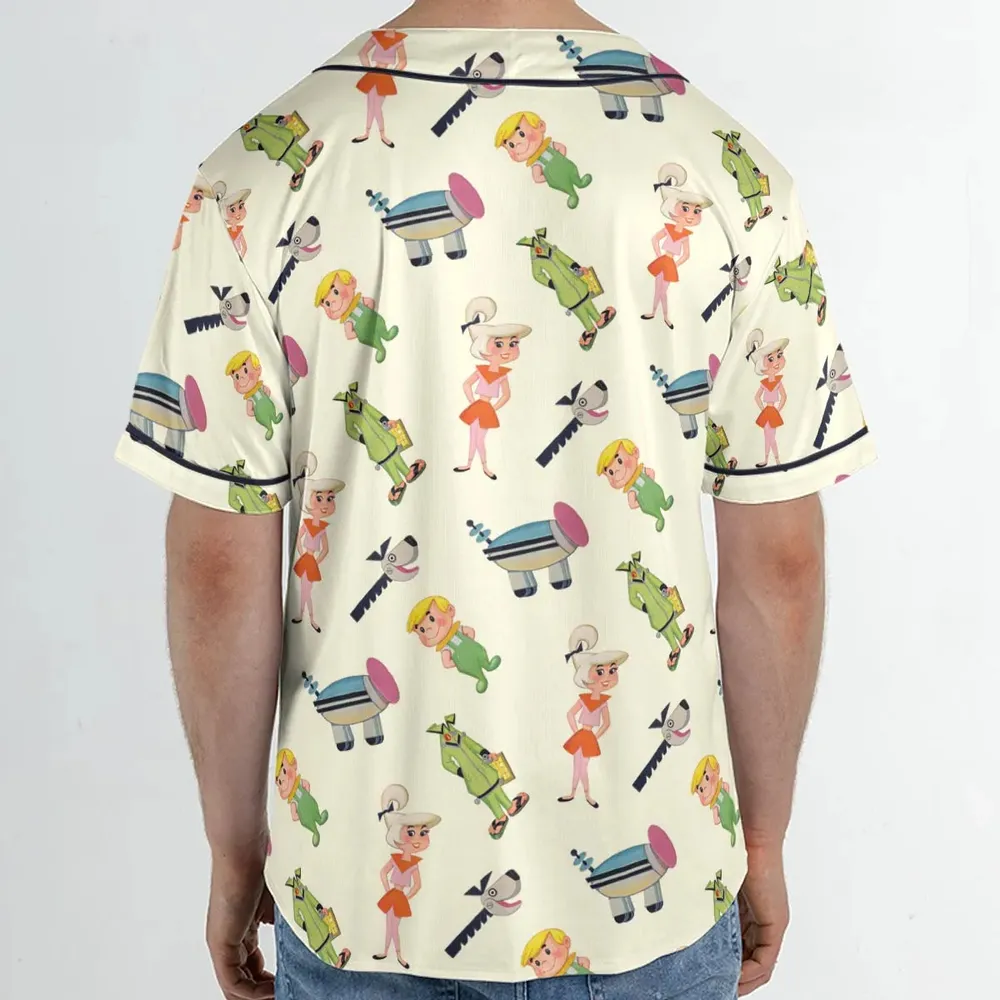 Toon Time The Jetsons Unisex Baseball Jersey - 2
