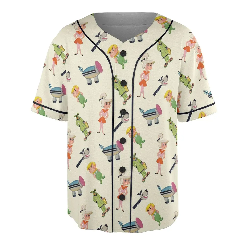 Toon Time The Jetsons Unisex Baseball Jersey - 3