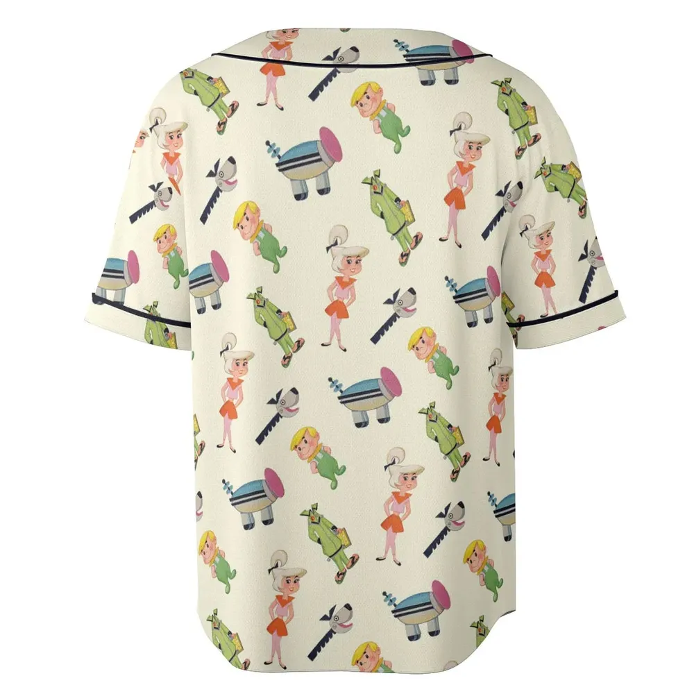 Toon Time The Jetsons Unisex Baseball Jersey - 4