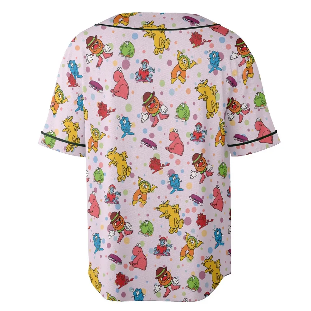 Willy Wonka  Candy Club Unisex Baseball Jersey - 4