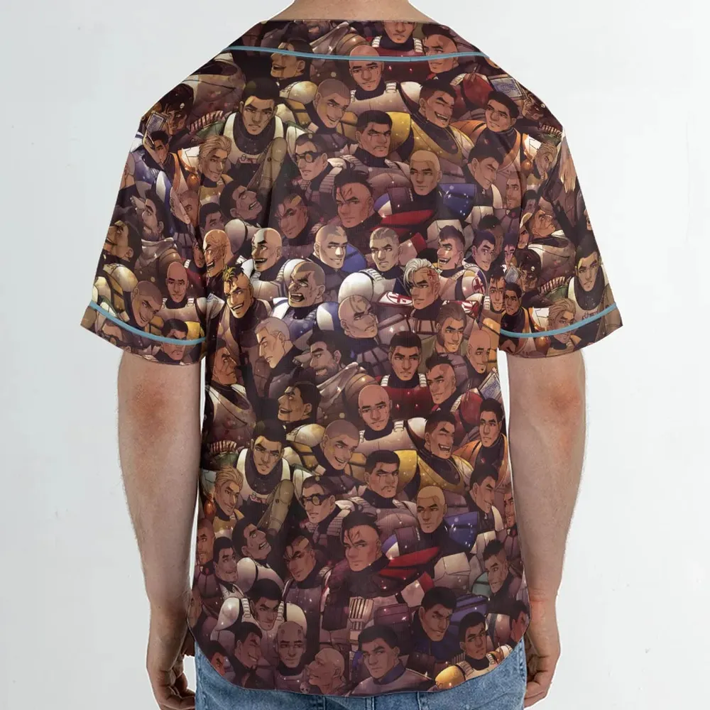 Clones-only Star Wars Unisex Baseball Jersey - 2