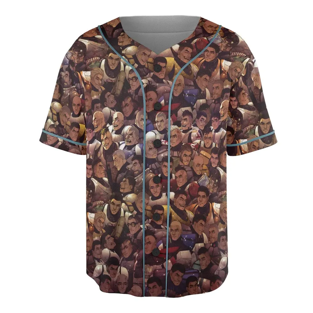 Clones-only Star Wars Unisex Baseball Jersey - 3