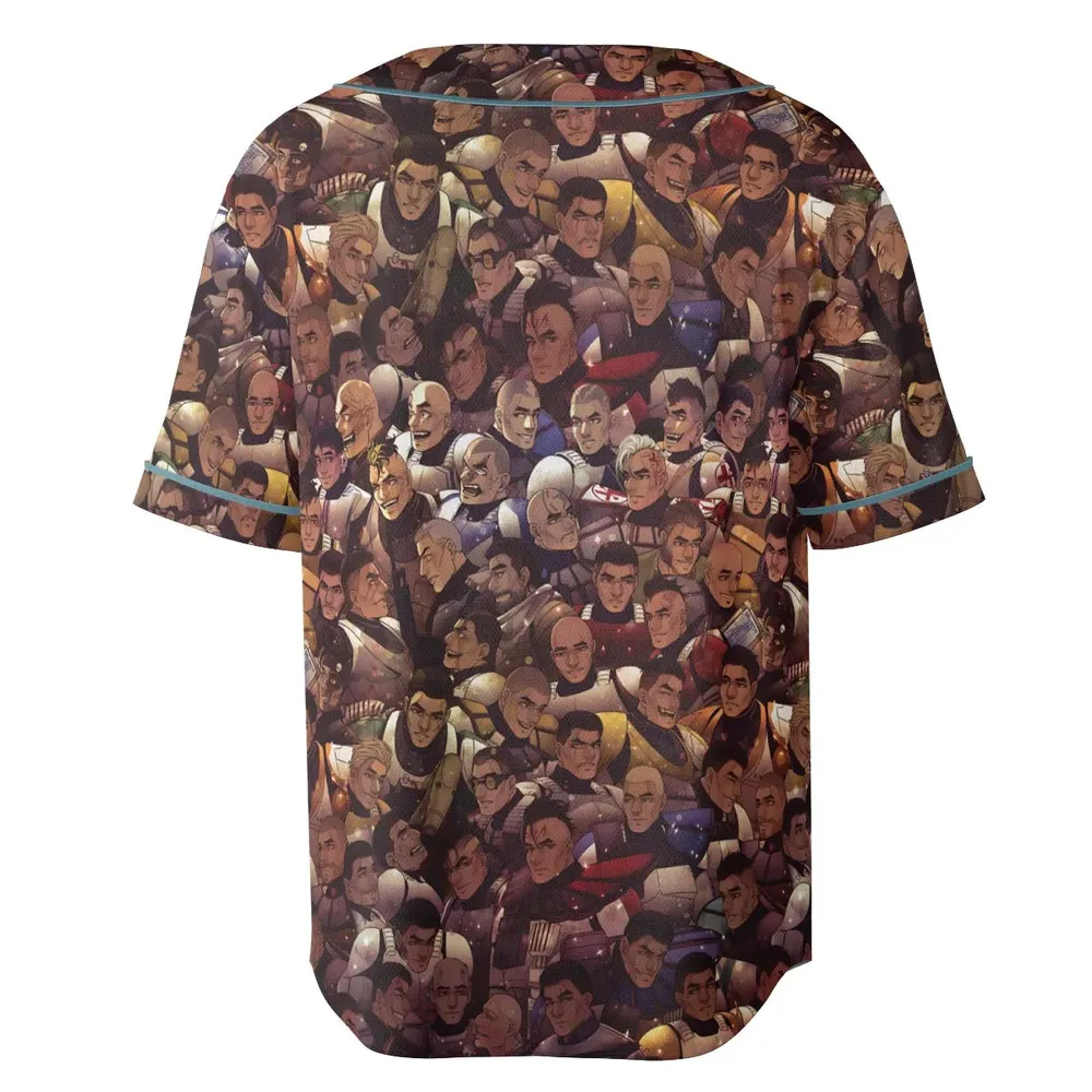 Clones-only Star Wars Unisex Baseball Jersey - 4