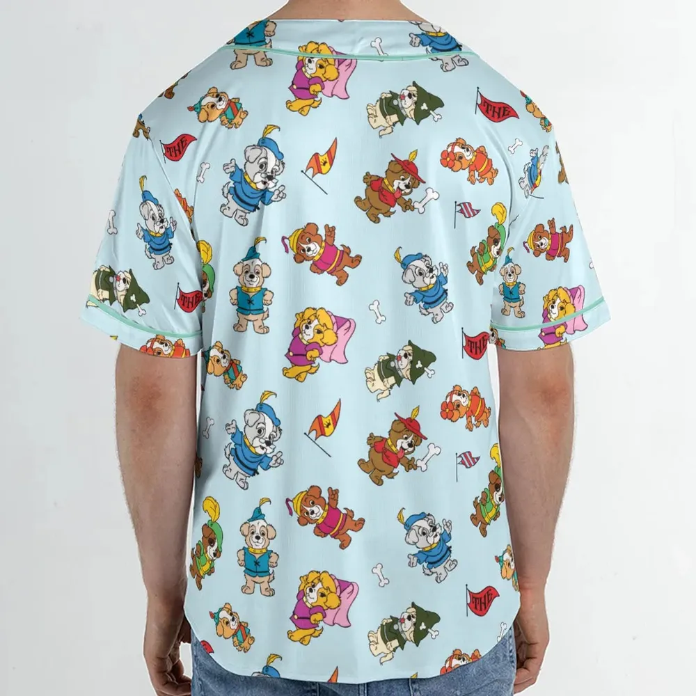 Pup Power The Biskitts Unisex Baseball Jersey - 2