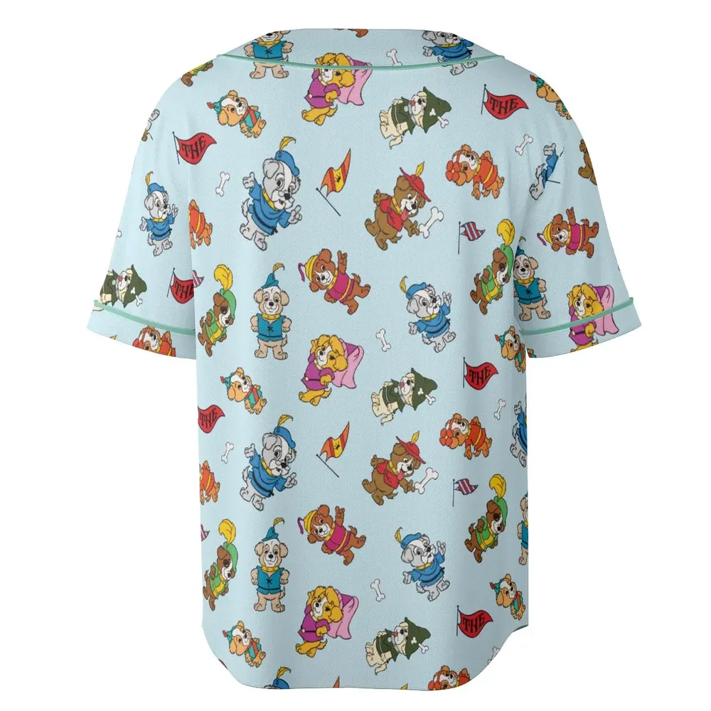 Pup Power The Biskitts Unisex Baseball Jersey - 4