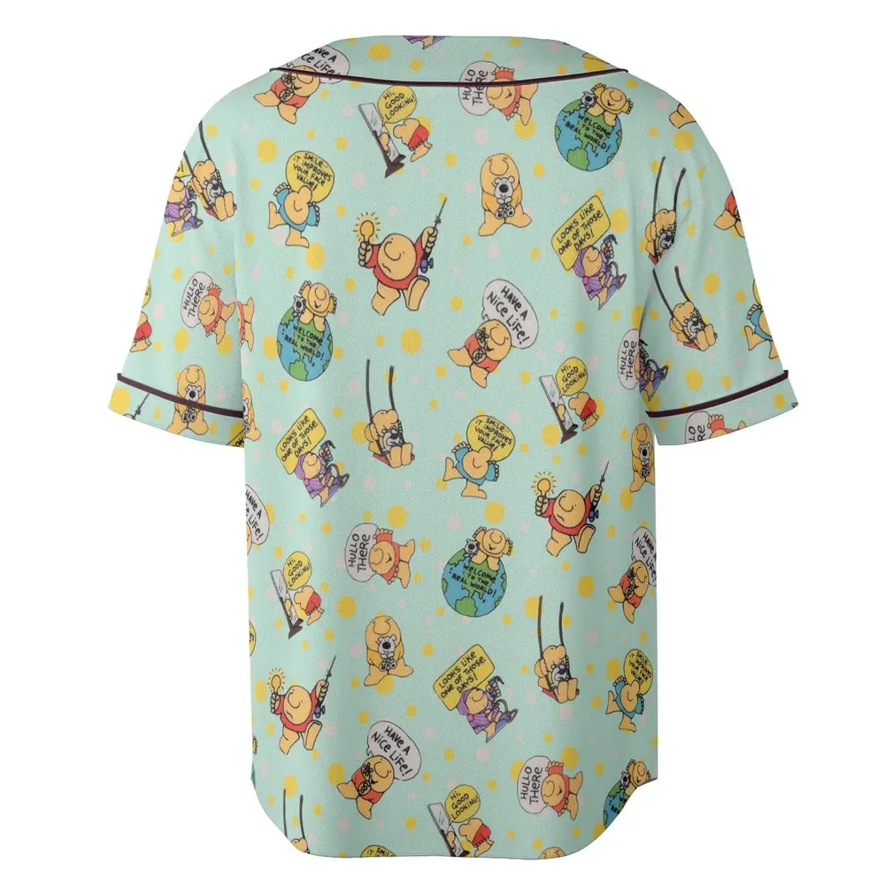 Hullo There Ziggy Unisex Baseball Jersey - 4
