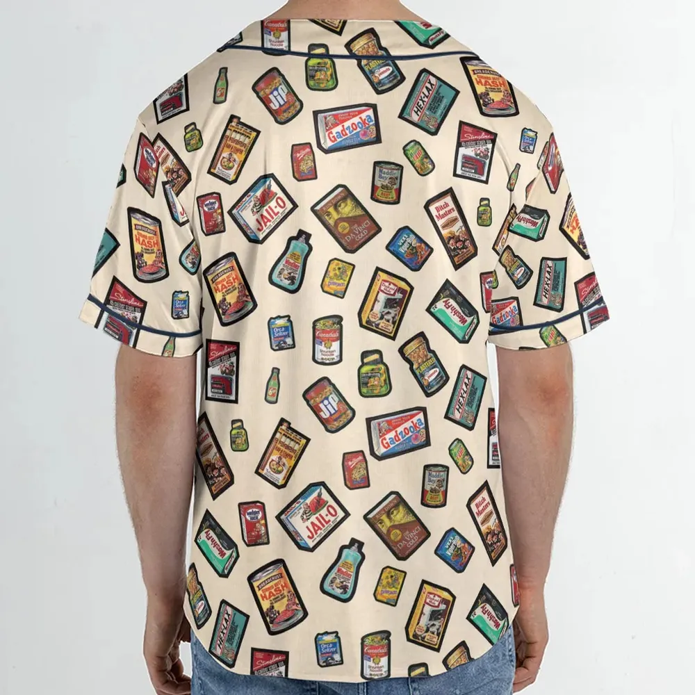 Wacky Packages Unisex Baseball Jersey - 2