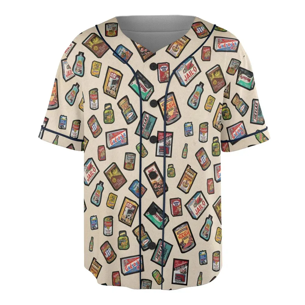 Wacky Packages Unisex Baseball Jersey - 3