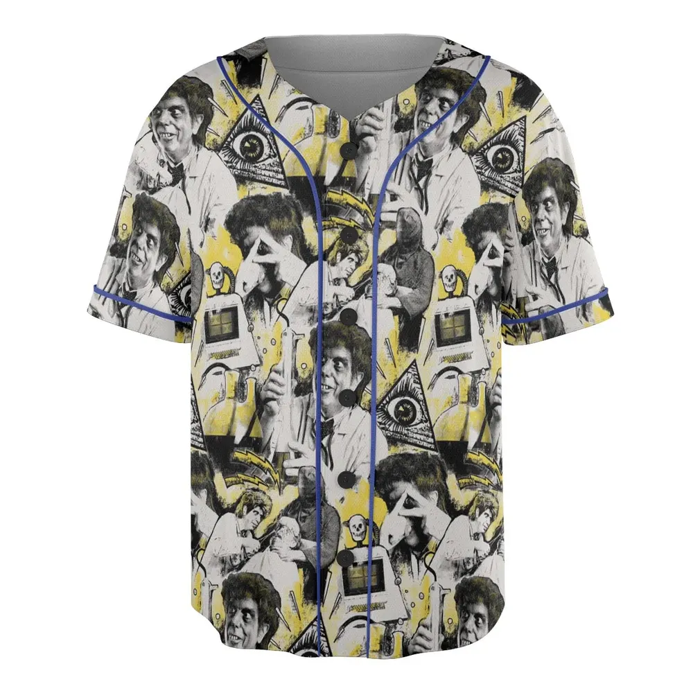 Mad Science Morgus The Magnificent Unisex Baseball Jersey - 3