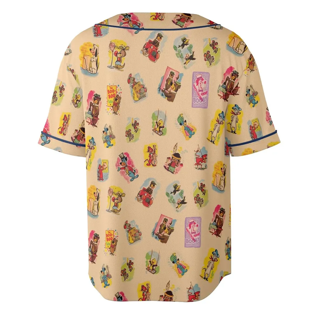Huckleberry Hound Booby Unisex Baseball Jersey - 4