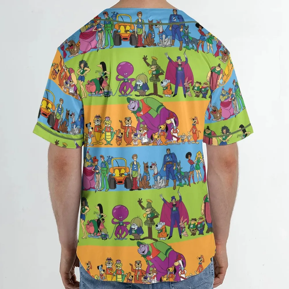 Yogi Yahooeys Scooby Doodies Really Rottens Laffalympics Unisex Baseball Jersey - 2