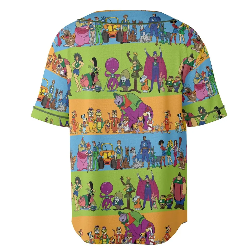 Yogi Yahooeys Scooby Doodies Really Rottens Laffalympics Unisex Baseball Jersey - 4