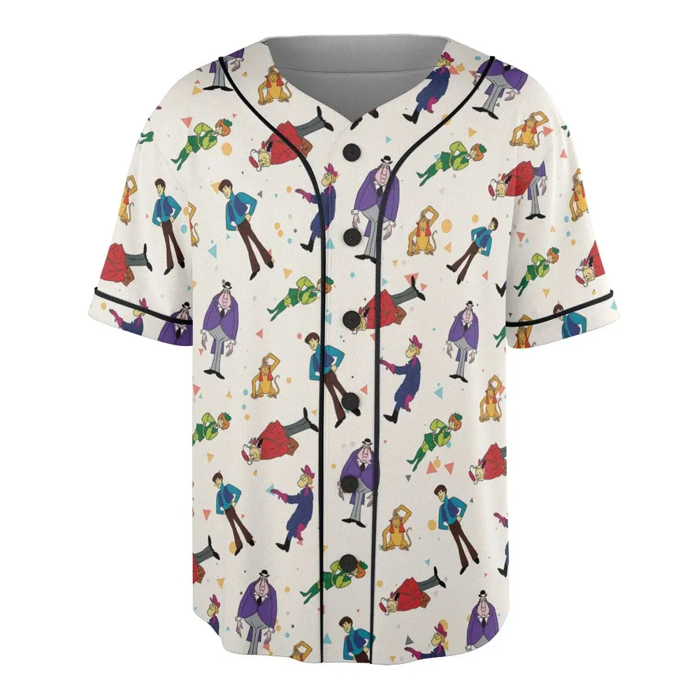 Around the World in 79 Days Unisex Baseball Jersey - 3