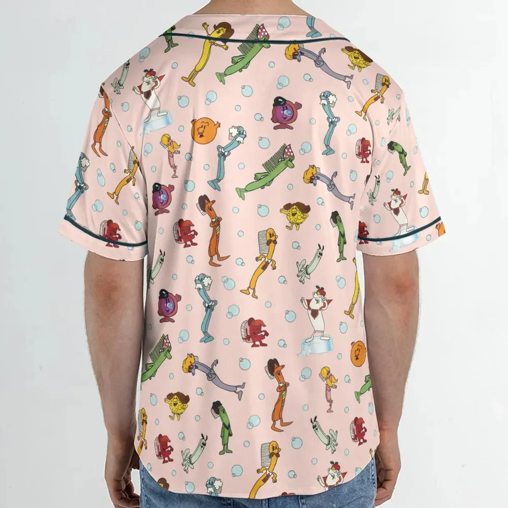 Brush Your Teeth Toothbrush Family Unisex Baseball Jersey - 2