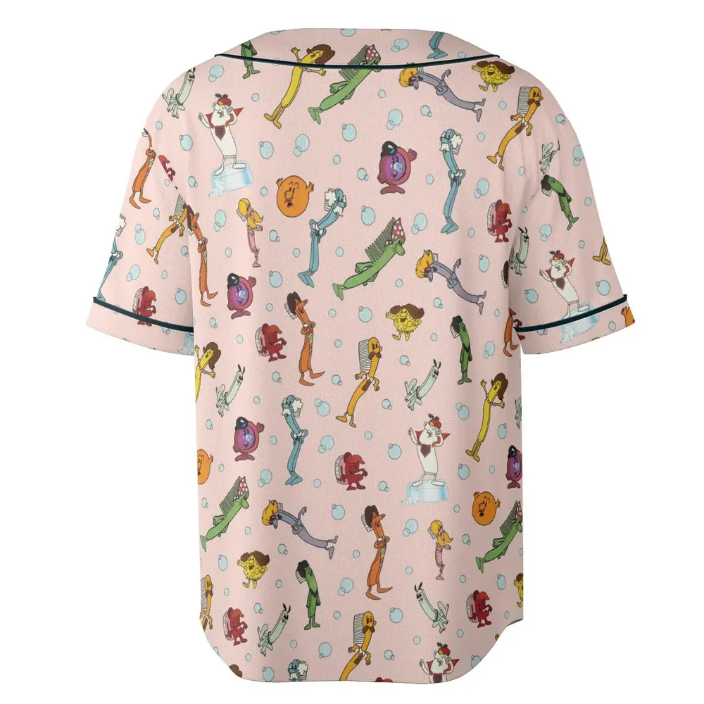 Brush Your Teeth Toothbrush Family Unisex Baseball Jersey - 4