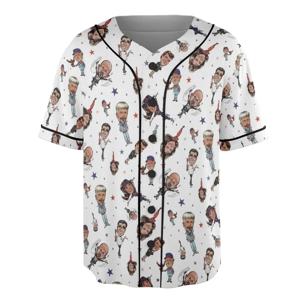 Red White Blaine Waiting For Guffman Unisex Baseball Jersey - 3