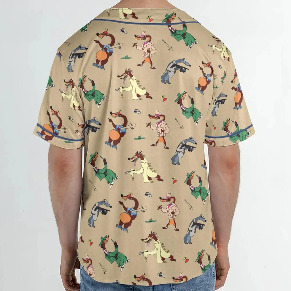 Toon Patrol Who Framed Roger Rabit Unisex Baseball Jersey - 2