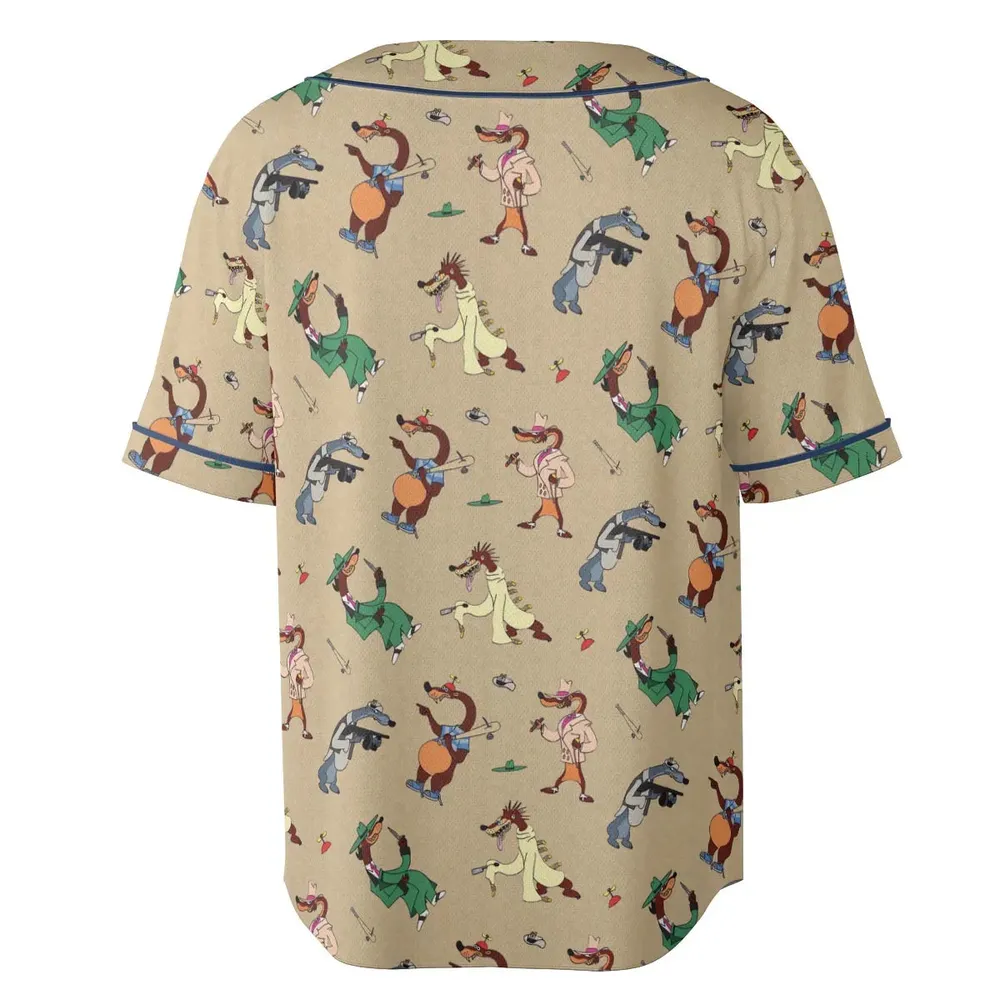 Toon Patrol Who Framed Roger Rabit Unisex Baseball Jersey - 4
