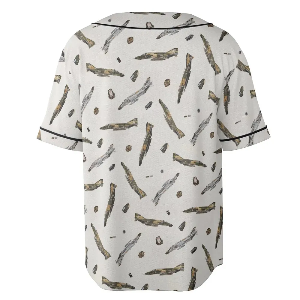 Tiger Lead Unisex Baseball Jersey - 4