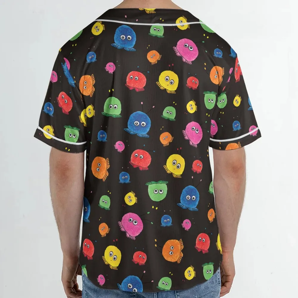 Vintage Fur Toys Weepuls Unisex Baseball Jersey - 2