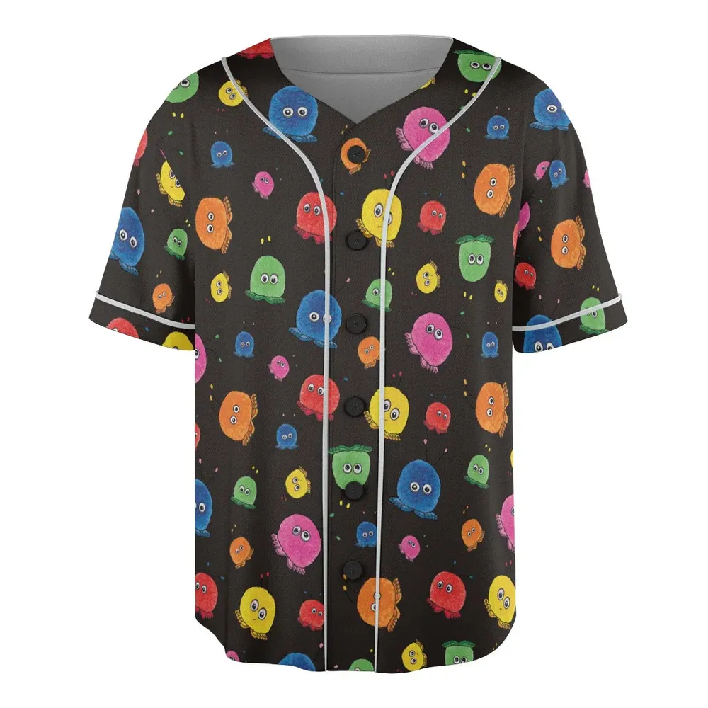 Vintage Fur Toys Weepuls Unisex Baseball Jersey - 3