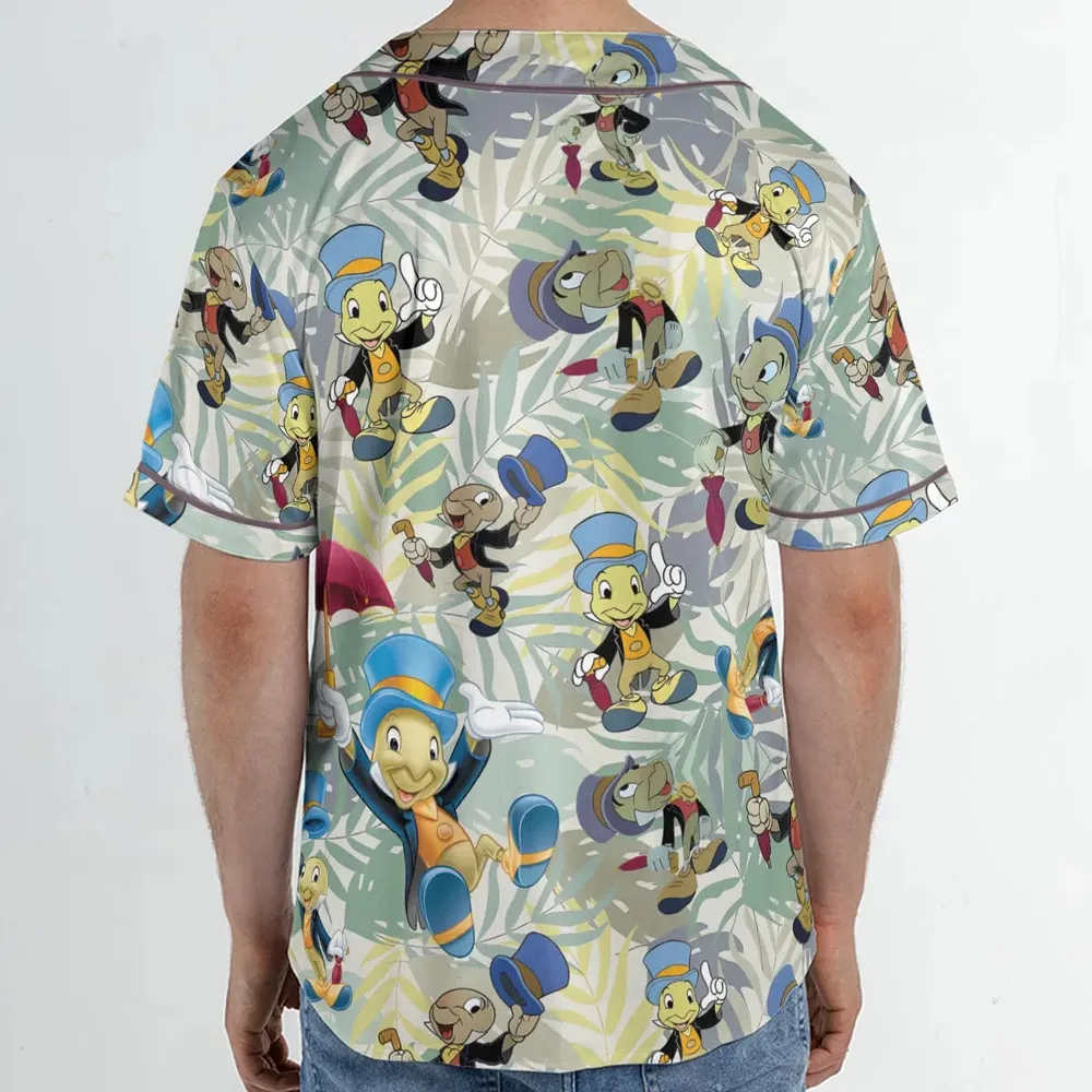 Jiminy Cricket Pinocchio Unisex Baseball Jersey - 2