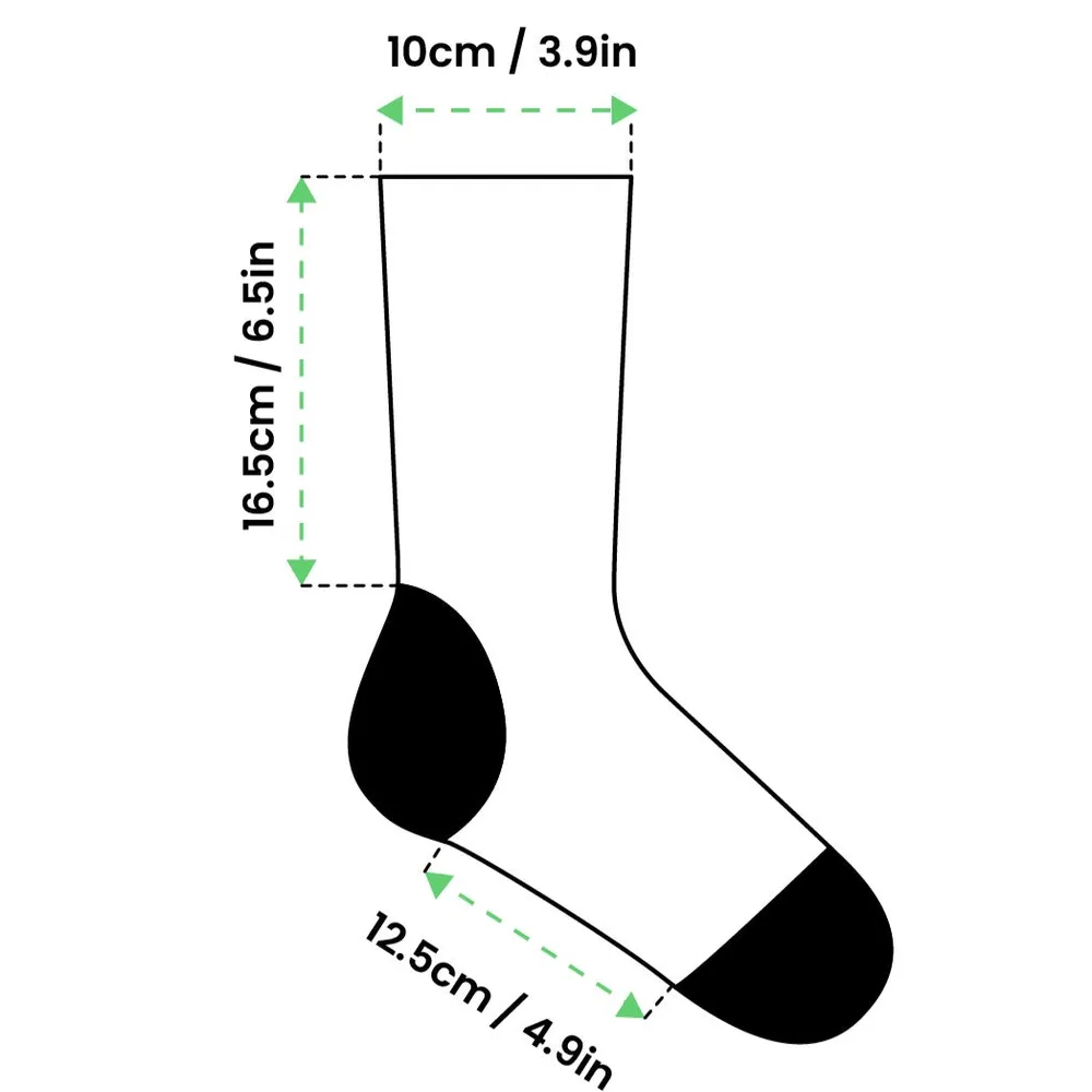 Blue DnD Dice Socks - 5