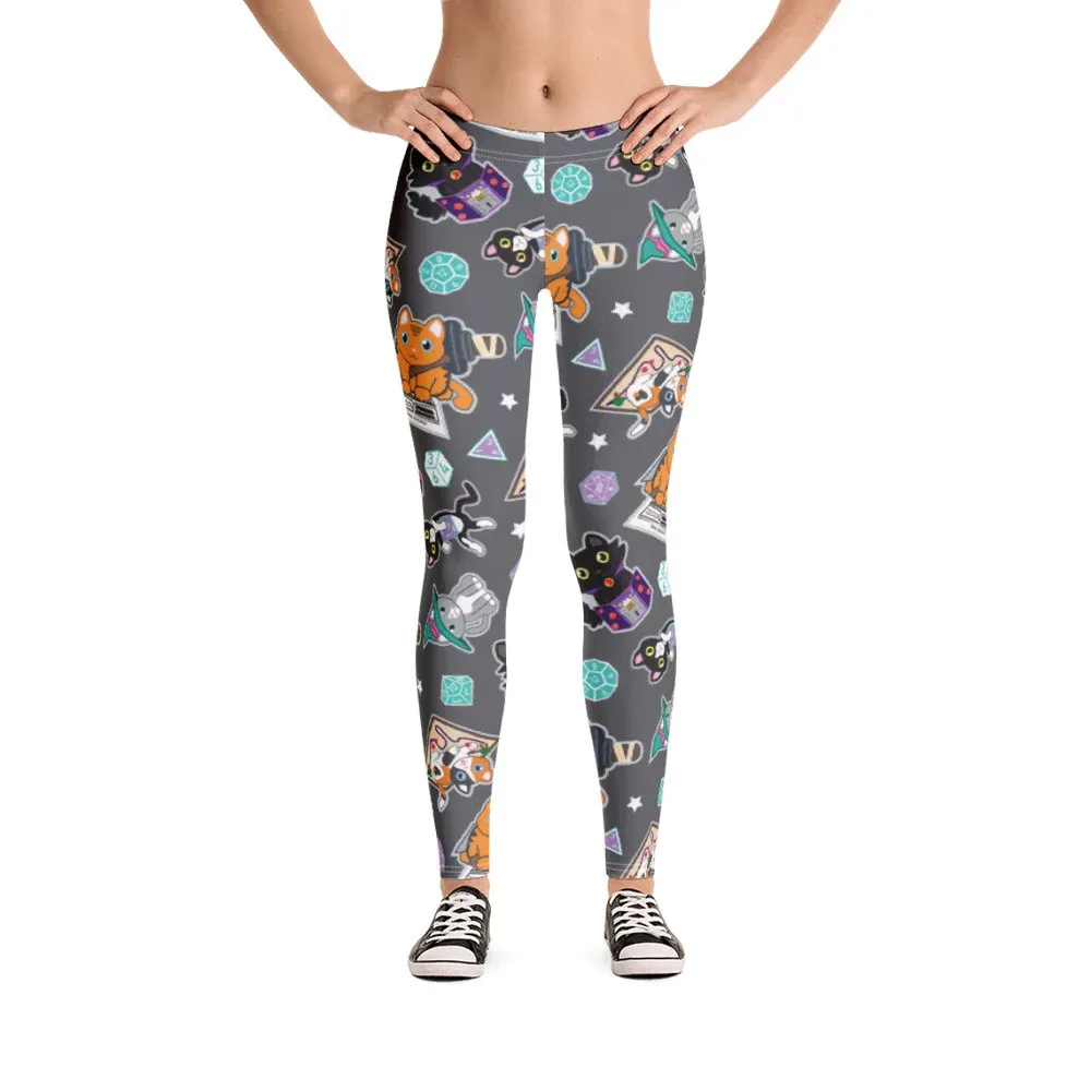 Cat Dice Leggings - 1