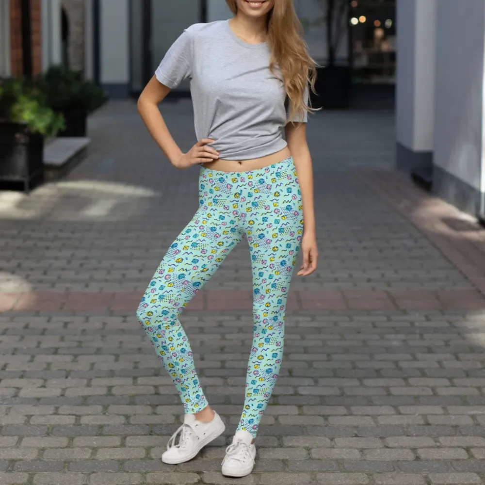 90s Dices Leggings - 1