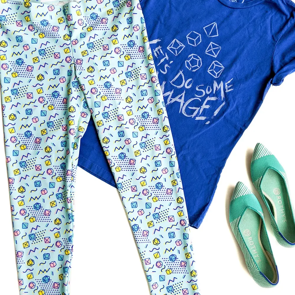 90s Dices Leggings - 3