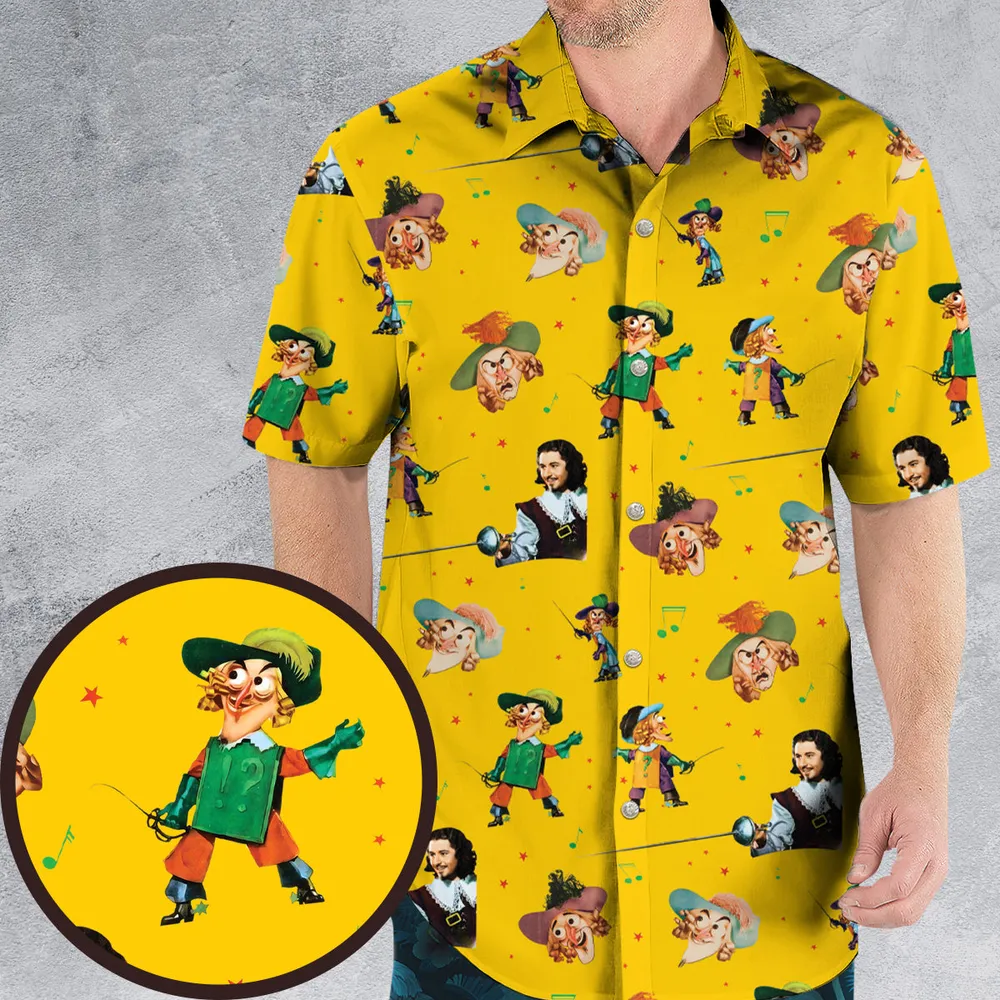The Three Musketeers Ritz Brothers Hawaiian Shirt - 1