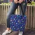 90s Dices Lined Tote Bag - 1