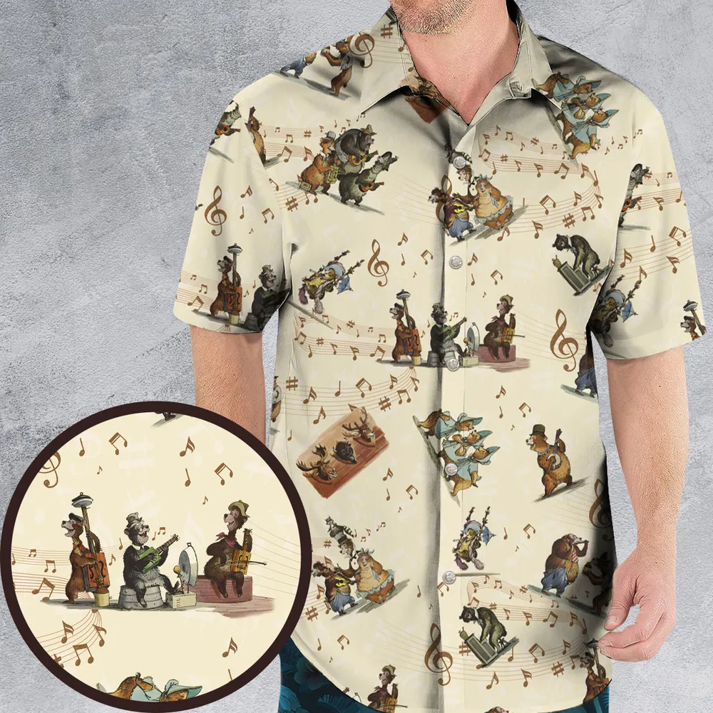 Country Bear Jamboree Hawaiian Shirt - 1