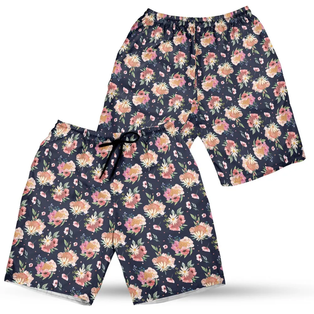Floral Dices Shorts - 1