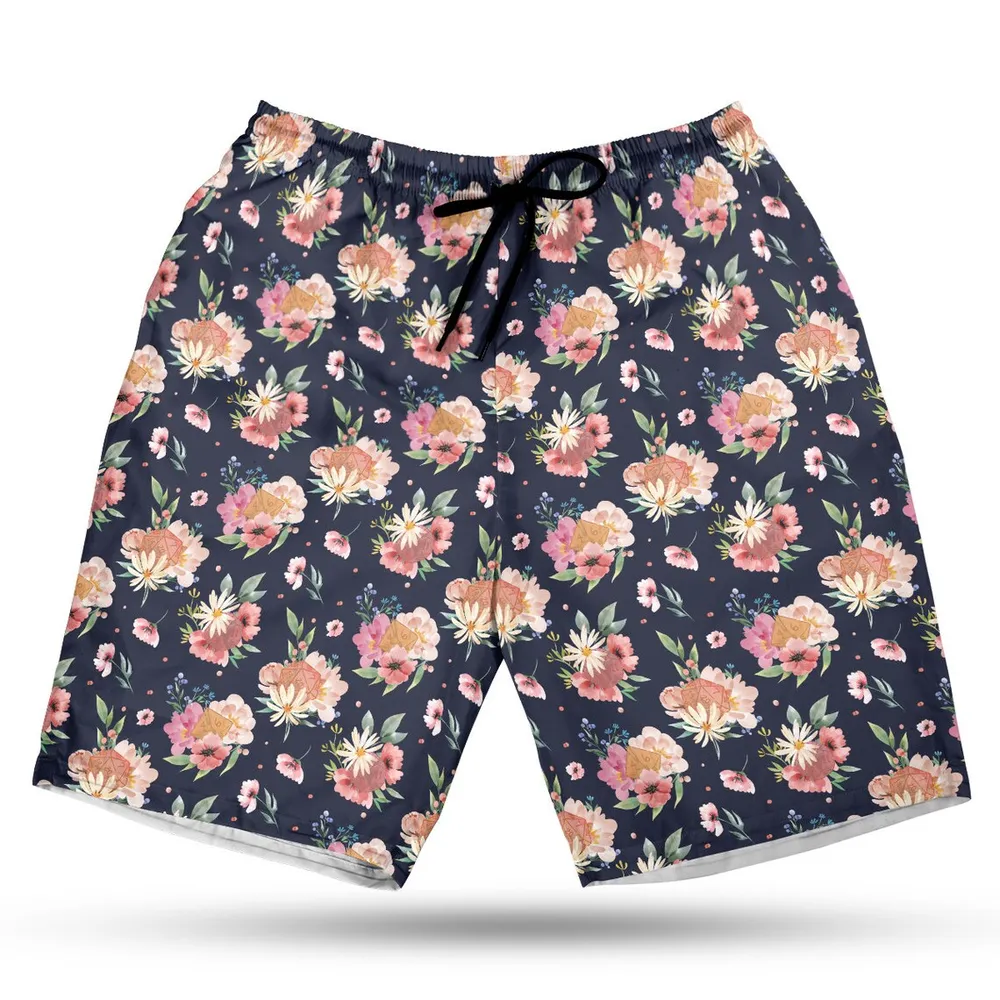 Floral Dices Shorts - 2