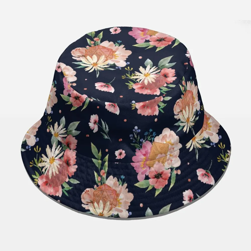 Floral Dices Bucket Hat - 3