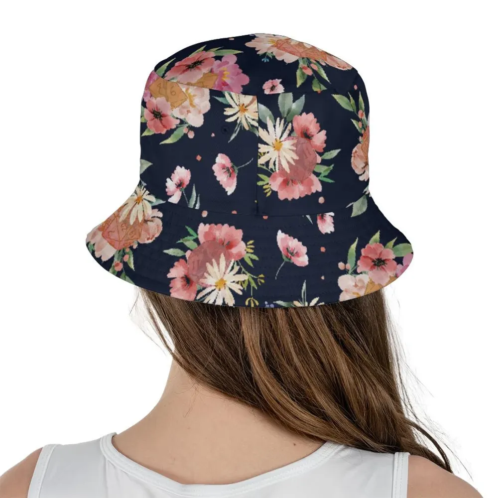 Floral Dices Bucket Hat - 2