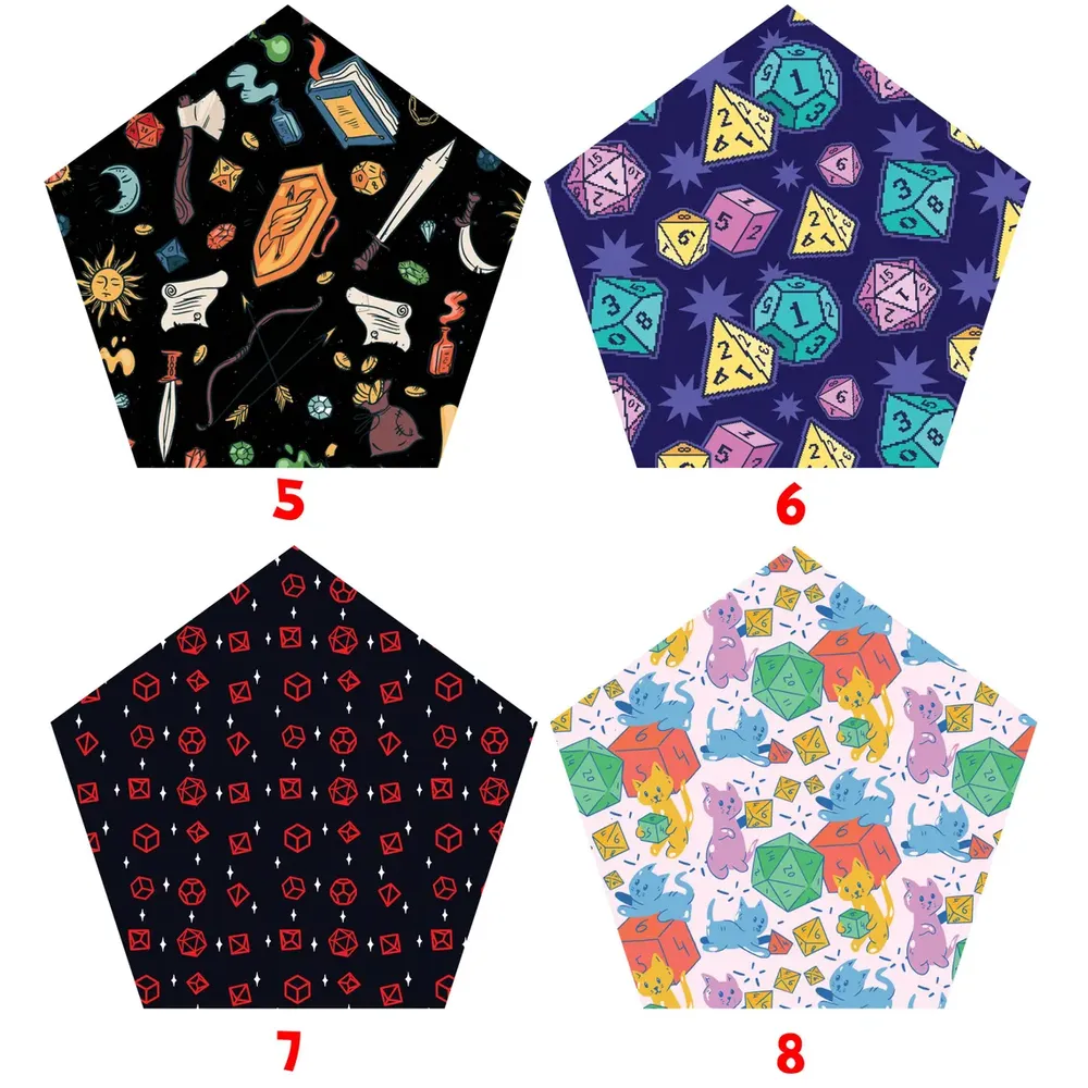 DnD Oven Mitts & Pot Holder - 7