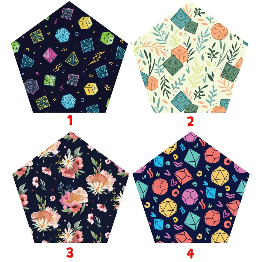 DnD Oven Mitts & Pot Holder - 6